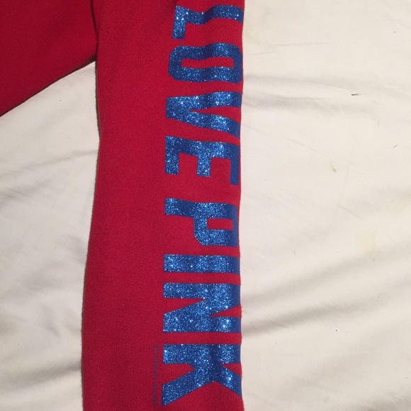 🆚 Victoria’s Secret Giants Zip-Up sweatshirt Sz S - Picture 4 of 4